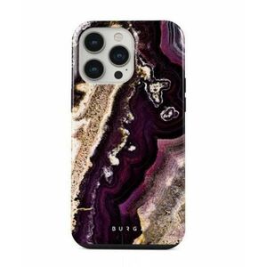 Protectie Spate Burga Dual Layer Purple Skies pentru Apple iPhone 14 Pro (Multicolor) imagine