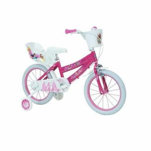 Bicicleta pentru copii Disney Princess, roti 16inch (Roz) imagine
