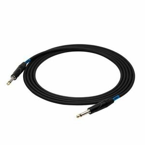 Cablu audio SSQ JMPJMP, Jack 6.3 mm - Jack 6.3 mm, 3 m, Negru imagine