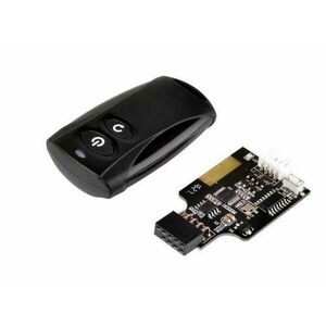 Kit telecomanda wireless SilverStone ES02, 2.4GHz, USB imagine