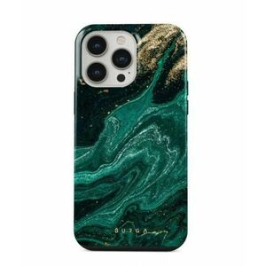 Protectie Spate Burga Dual Layer Emerald Pool pentru Apple iPhone 14 Pro (Multicolor) imagine