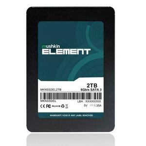 SSD Mushkin ELEMENT, 2TB, SATA-III, 3D NAND FLASH, 2.5inch imagine