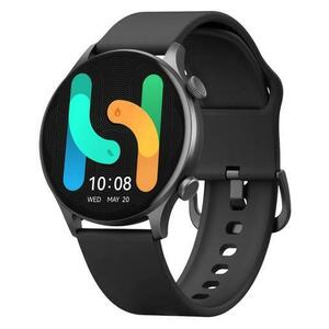 Smartwatch Haylou LS16 RT3 Plus, Display AMOLED 1.43inch, Bluetooth, Ritm Cardiac, Saturatie Oxigen, Monitorizare Somn, 105 Moduri sport (Negru) imagine
