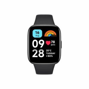Smartwatch Xiaomi Redmi Watch 3 Active, Display LCD 1.83inch, Bluetooth, Waterproof 5 ATM, Senzor Ritm cardiac (Negru) imagine