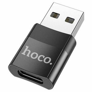 Adaptor Date si Incarcare USB-C - USB-A HOCO UA17, Negru imagine