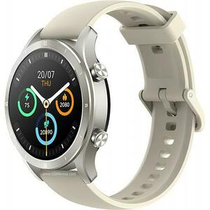 Smartwatch Realme Watch R100 TechLife, Ecran LCD TFT 1.32inch, Bluetooth, Ritm cardiac, Saturatie Oxigen, Monitorizare Somn, Peste 100 moduri sport (Gri) imagine