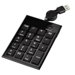 Tastatura numerica HAMA SK140, USB (Negru) imagine