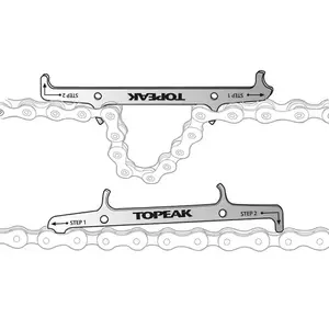 Unealta Lera Lant Topeak Chain Hook Wear, Tps-Sp09 - Argintiu imagine