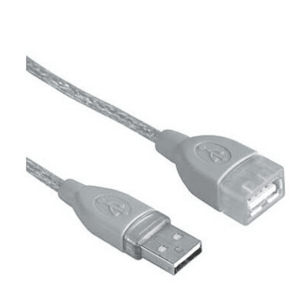 Cablu extensie USB 2.0 HAMA 45040, 3m, gri imagine