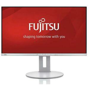 Monitor IPS LED Fujitsu 27inch B27-9 TE, QHD (2560 x 1440), DVI, HDMI, DisplayPort, Pivot, Boxe (Gri) imagine