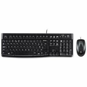 Set tastatura/mouse, Logitech 920-002552, Universal (Negru) imagine