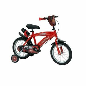 Bicicleta pentru copii Disney Cars 14inch, Rosu imagine