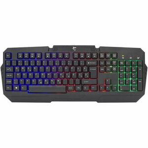 Tastatura Gaming White Shark GK-2105 DAKOTA, USB, Lumini RGB, Layout US (Negru) imagine