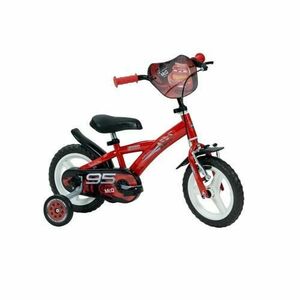 Bicicleta pentru copii Disney Cars, roti 12inch, Rosu imagine