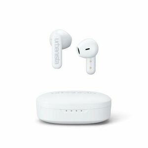 Casti True Wireless In-Ear Urbanista Copenhagen, Bluetooth 5.2, Microfon, control tactil, IPX4, redare pana la 8 ore, incarcare USB-C (Alb) imagine
