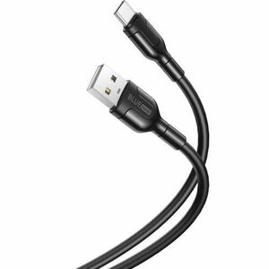 Cablu Date si Incarcare USB-A - USB-C BLUE Power BNB212, 18W, 1m, Negru imagine