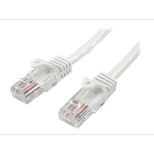Cablu de retea StarTech.com 45PAT5MWH Alb 5 M Cat5e U/UTP (UTP) (45PAT5MWH) imagine