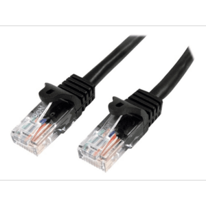 Cablu de retea, StarTech, Cat5e U/UTP, 5m (Negru) imagine