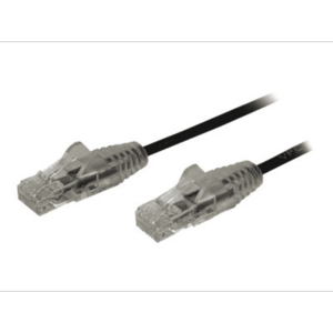 Cablu de retea, Startech, CAT6, 0.5m, Negru imagine