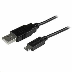 Cablu de date, Startech, USB/MIcro USB, Negru imagine