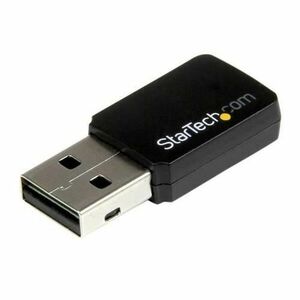 Adaptor USB fara fir Startech USB433WACDB, USB 2.0, 150 Mbps (Negru) imagine