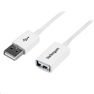 Cablu prelungitor, Startech, Tip USB, Alb imagine