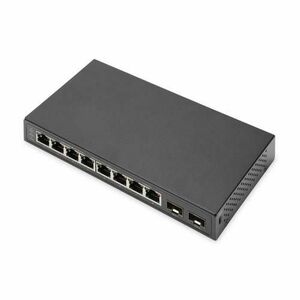 Switch Digitus DN-80067, 8 porturi Gigabit, 2 porturi SFP Gigabit imagine