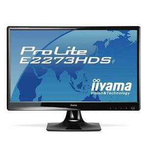 Monitor Refurbished Iiyama E2273HDS, 22 Inch Full HD TN, VGA, DVI, HDMI imagine