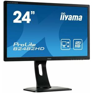 Monitor Refurbished Iiyama B2482HD, 24 Inch Full HD TN, VGA, DVI imagine