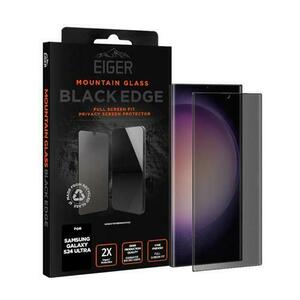 Folie de protectie Eiger Sticla 3D Privacy Mountain Glass pentru Galaxy S24 Ultra, Negru imagine