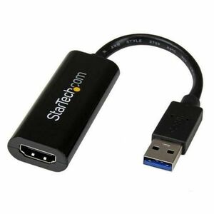 Adaptor pentru placa video HDMI, Startech, USB 3.0, Negru imagine