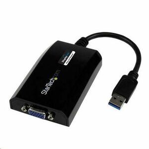 Convertor USB 3.0, Startech, VGA, Negru imagine