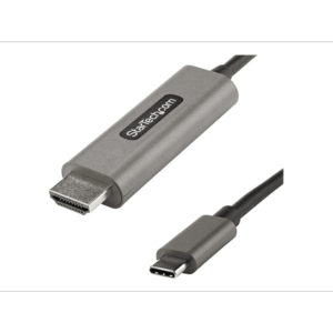 Cablu StarTech, Convertor video, 3 m, HDMI tip A, USB tip C, Negru/Argintiu imagine