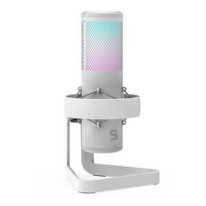 Microfon streaming Endorfy AXIS Streaming Onyx, cu iluminare, suport metalic (Alb) imagine