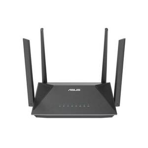 Router Wireless Asus RT-AX52 AX1800, 300/867/575/1201 Mbit, 1xWAN, 3xLAN (Negru) imagine