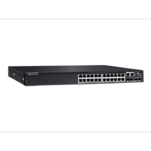 Switch Dell N2224X-ON, 24 porturi Gigabit Ethernet, 4 porturi SFP (Negru) imagine