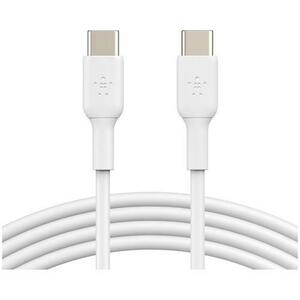 Cablu Belkin BOOST CHARGE USB-C catre USB-C 2.0, PVC, 2M, Alb imagine