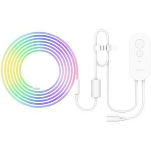 Banda LED RGB Xiaomi Smart Lightstrip, Wi-Fi, Bluetooth, sincronizare muzica, 5.1W, lumina colorata, 2m imagine