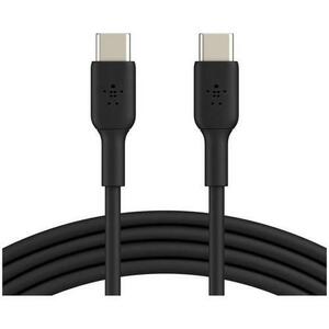 Cablu Belkin BOOST CHARGE USB-C catre USB-C 2.0, PVC, 2M, Negru imagine