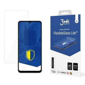 Folie de protectie Ecran 3MK FlexibleGlass Lite pentru Samsung Galaxy A05 A055, Sticla Flexibila, Full Glue imagine
