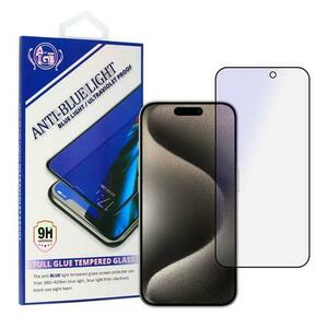 Folie de protectie Ecran Anti Blue OEM pentru Apple iPhone 11, Sticla Securizata, Full Glue imagine