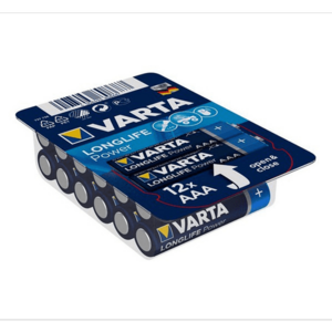 Set 12 x Baterie alcalina, VARTA, AAA, LR03, 1.5 V imagine