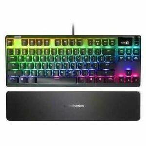 Tastatura Mecanica Gaming SteelSeries Apex 7 TKL, iluminare RGB, USB, Brown Switch (Negru) imagine