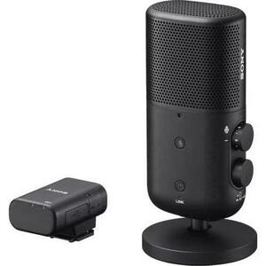 Microfon streaming Sony ECM-S1, USB-C, Bluetooth (Negru) imagine