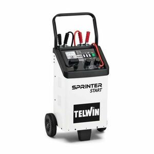 Robot pornire auto Telwin Sprinter 4000 START, 4000 A, 4 trepte de reglaj, 12/24 V (Alb/Negru) imagine