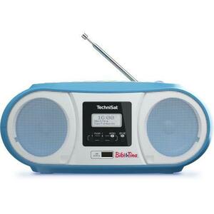 Radio portabil TechniSat DIGITRADIO 1990 Bibi & Tina, 3W, MP3 USB, CD Player, FM/DAB+, Bluetooth (Albastru) imagine