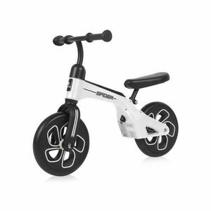 Bicicleta de tranzitie pentru copii Lorelli Spider, fara pedale, roti mari, Alb imagine