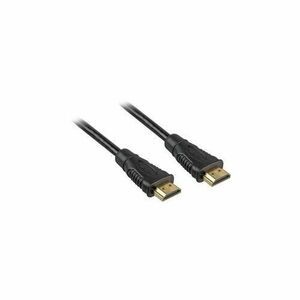 Cablu HDMI PremiumCord kphdmi15, tata-tata, 4K @ 30Hz, High quality, contacte aurite, 15 m, Negru imagine