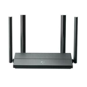 Router Wireless TP-Link EX141 AX1500, Dual Band, Gigabit, Wi-Fi 6 (Negru) imagine
