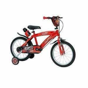 Bicicleta pentru copii Disney Cars, 16 inch, Rosu imagine